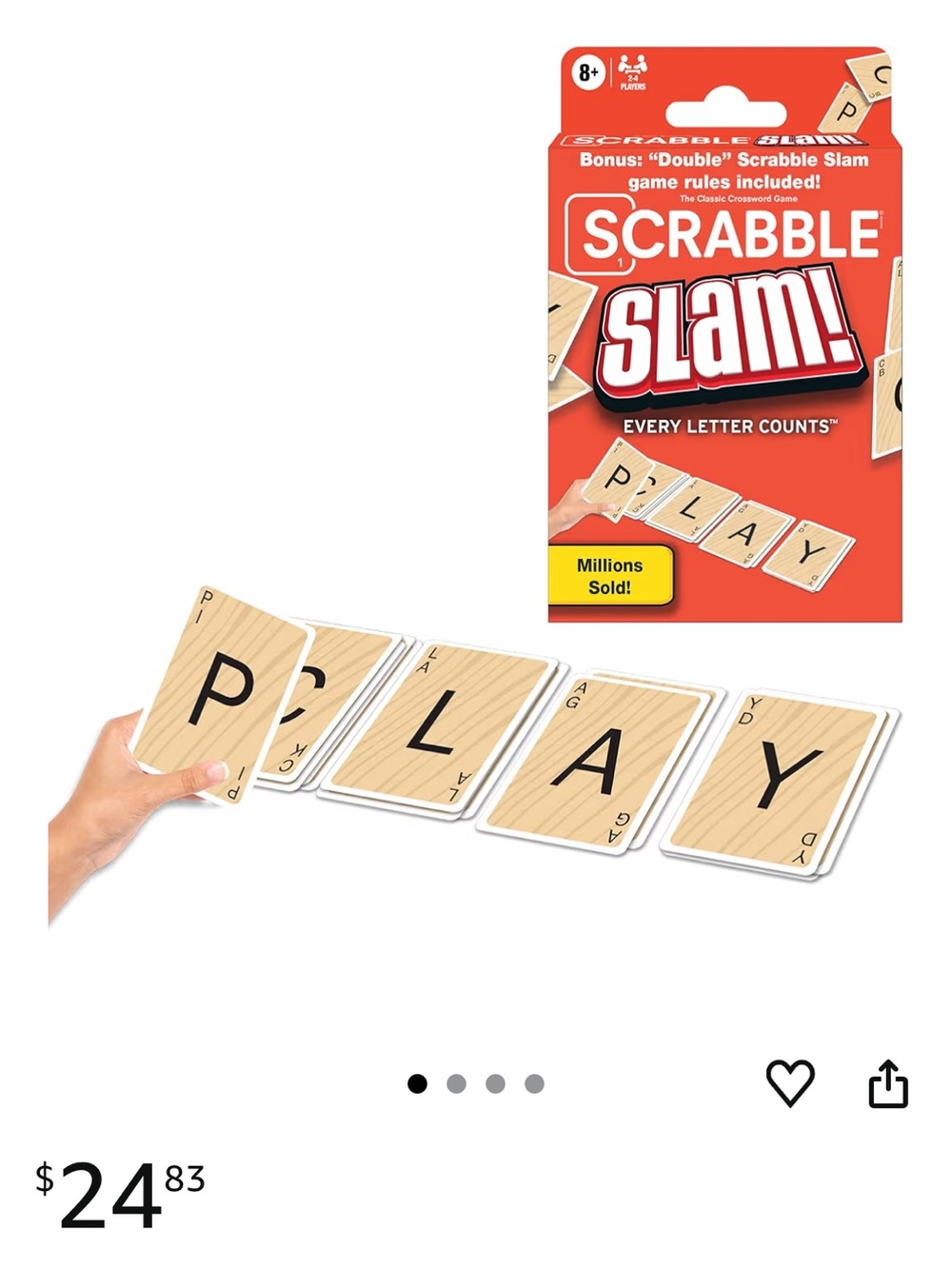 Scrabble Slam! Card Game